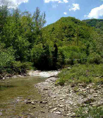 pescare con le mosche in val di nizza